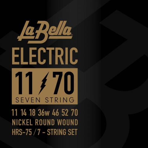 LaBella HRS-75 Nickel Rounds 7-String  11-70